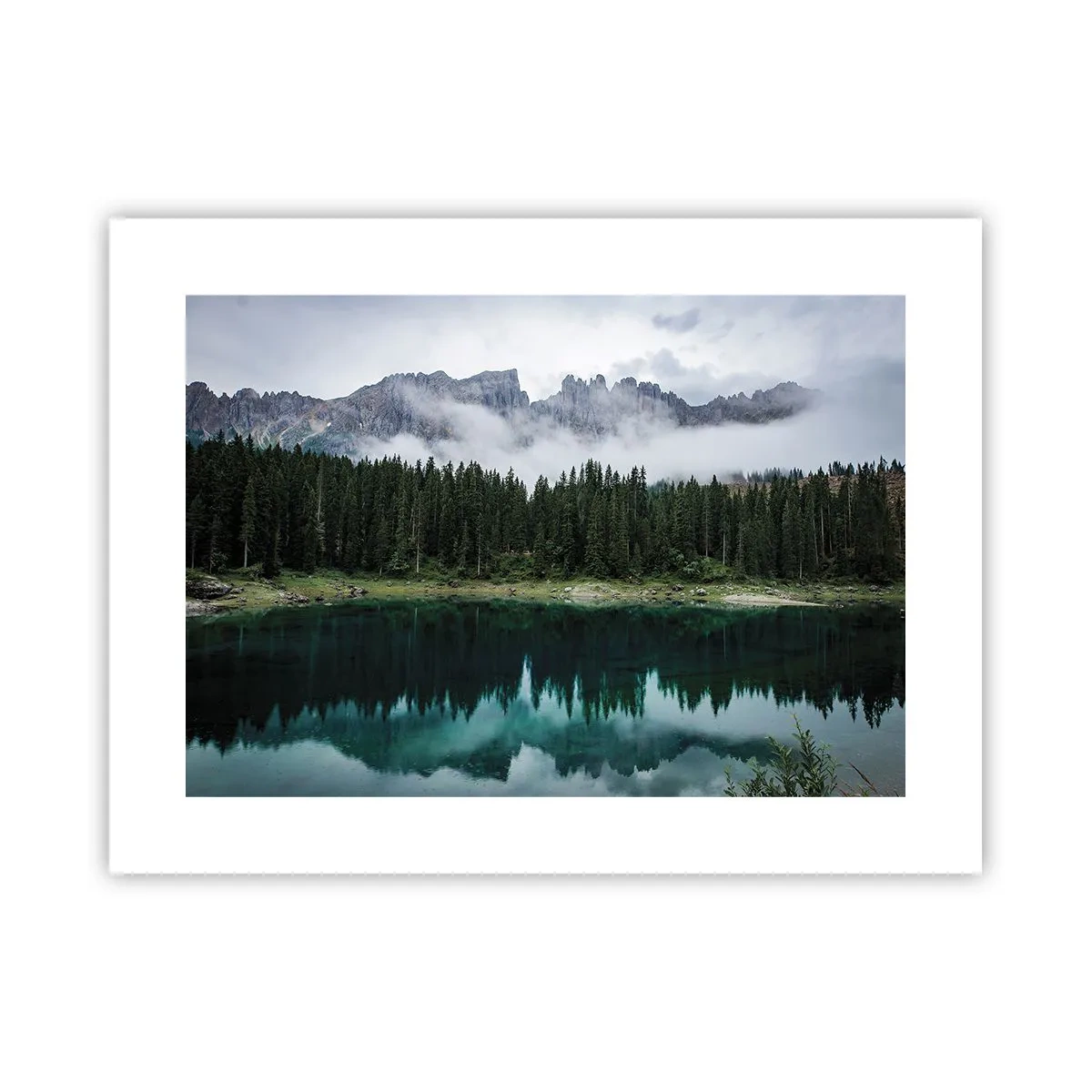 Pôster - Calma, silêncio, não vamos acordar a água... - 40x30 cm