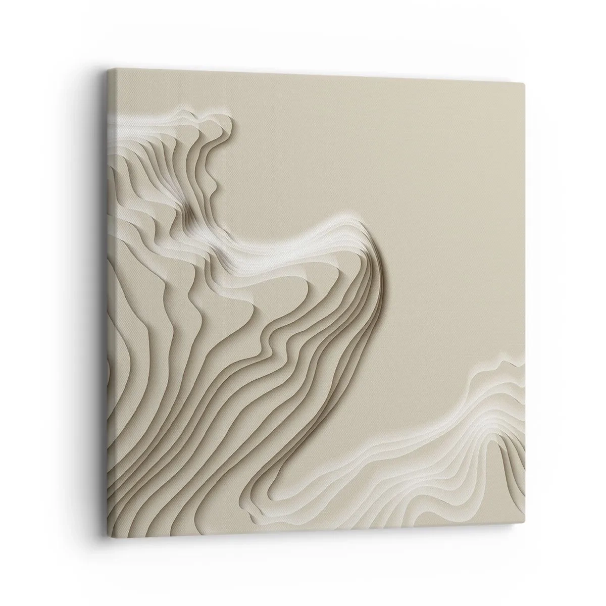 Quadro em tela - Topografia da arte - 30x30 cm