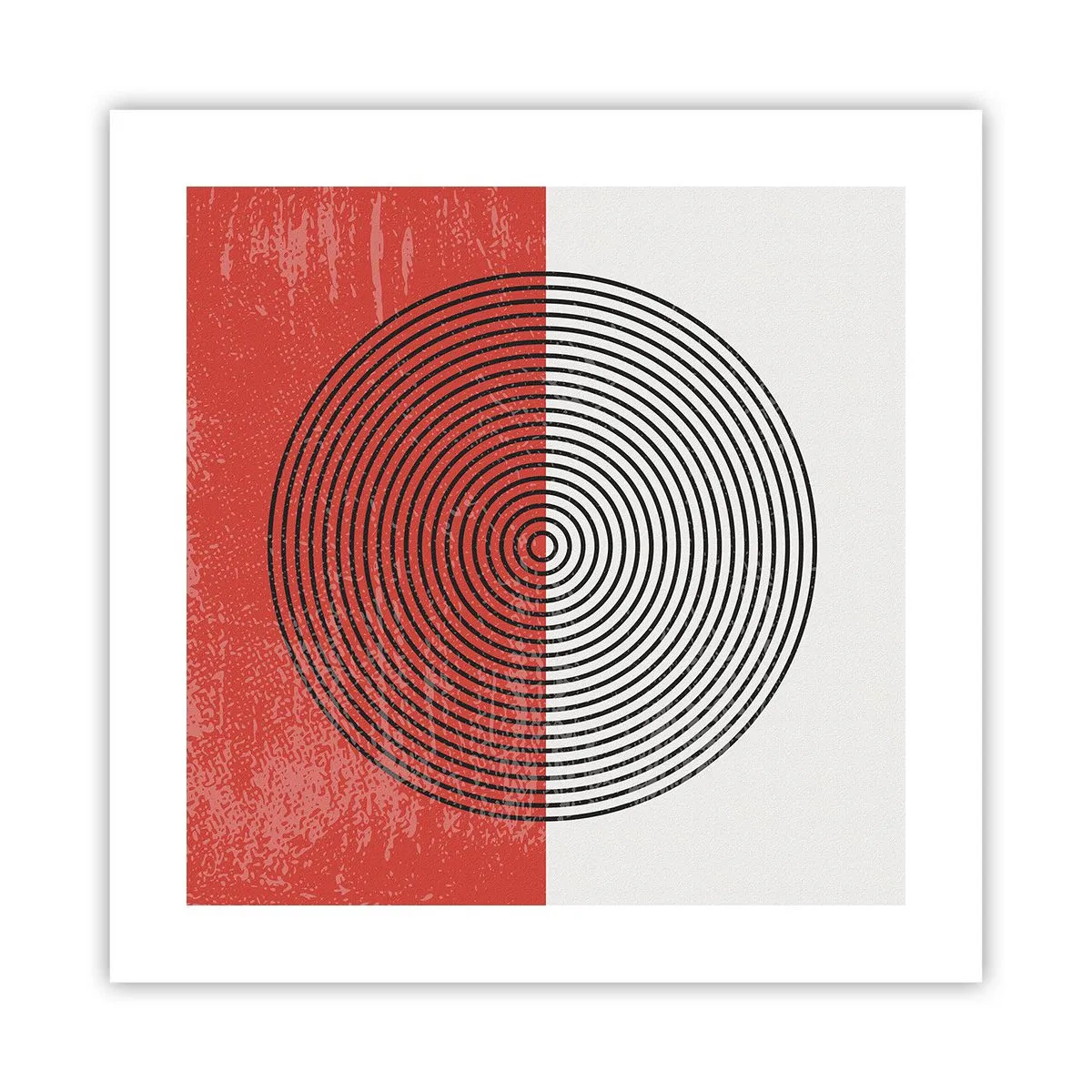 Pôster - Direto ao ponto - 40x40 cm