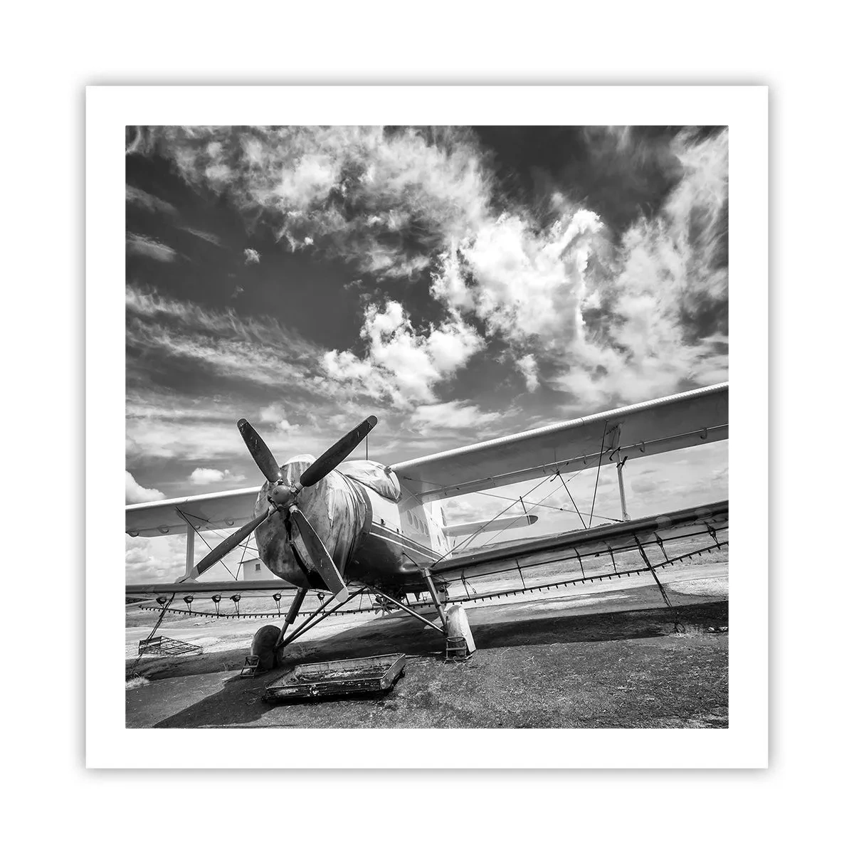 Pôster - Mal posso esperar! - 60x60 cm