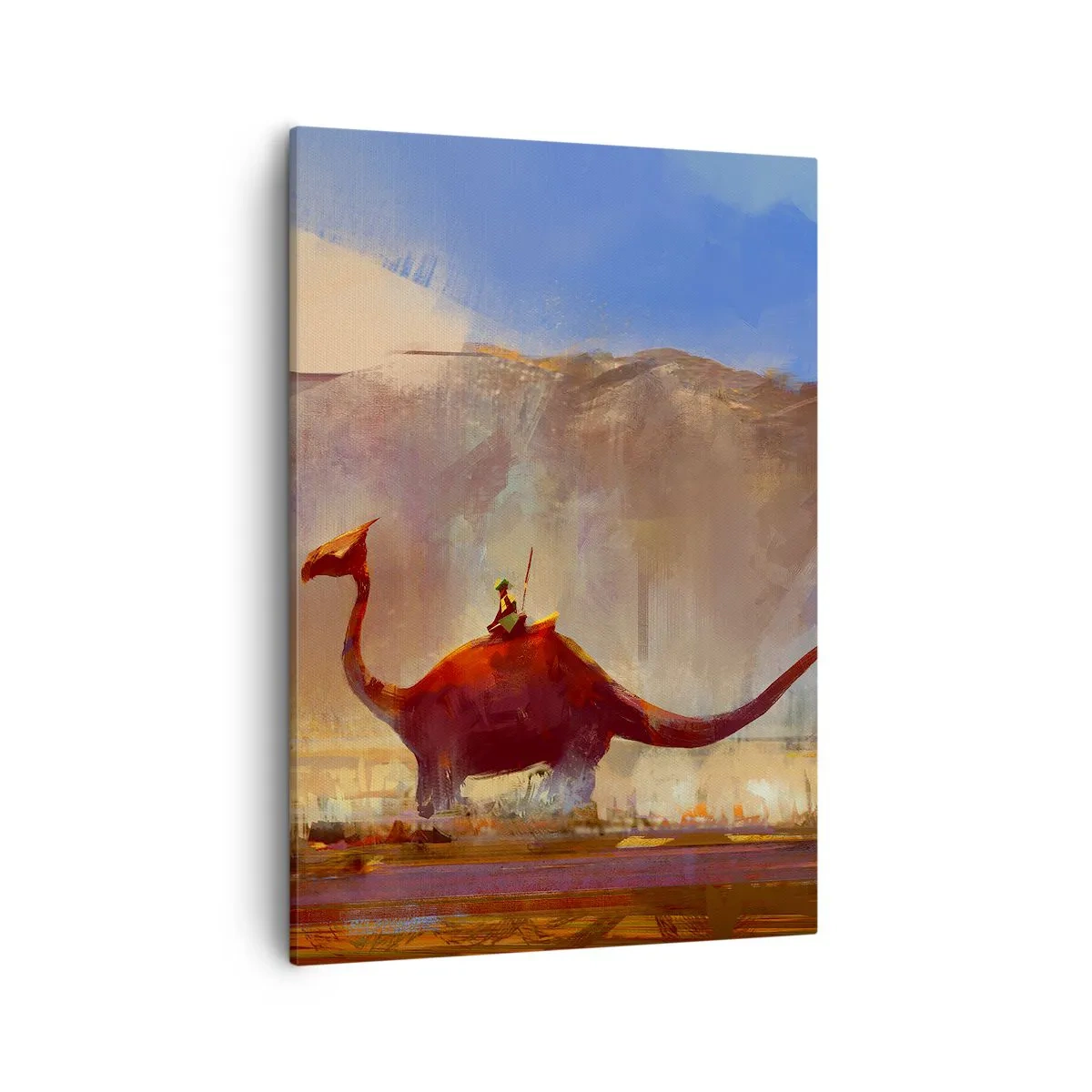 Quadro em tela - Se não estivessem extintos - 50x70 cm