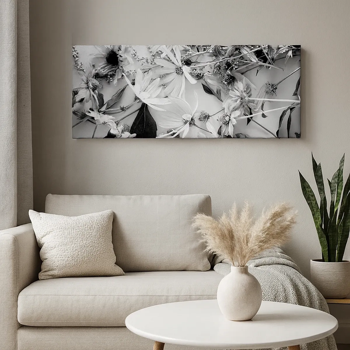 Quadro em tela - Não é um ramo de flores - 30x30 cm