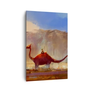 Quadro em tela - Se não estivessem extintos - 80x120 cm