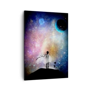 Quadro em tela - Pequeno Príncipe - 50x70 cm