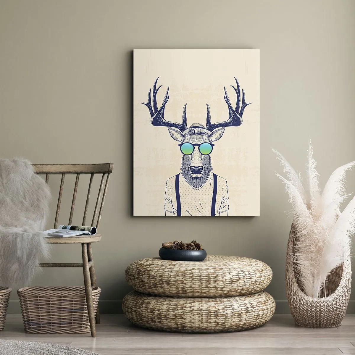 Quadro em tela - E quem esperavas? - 50x70 cm