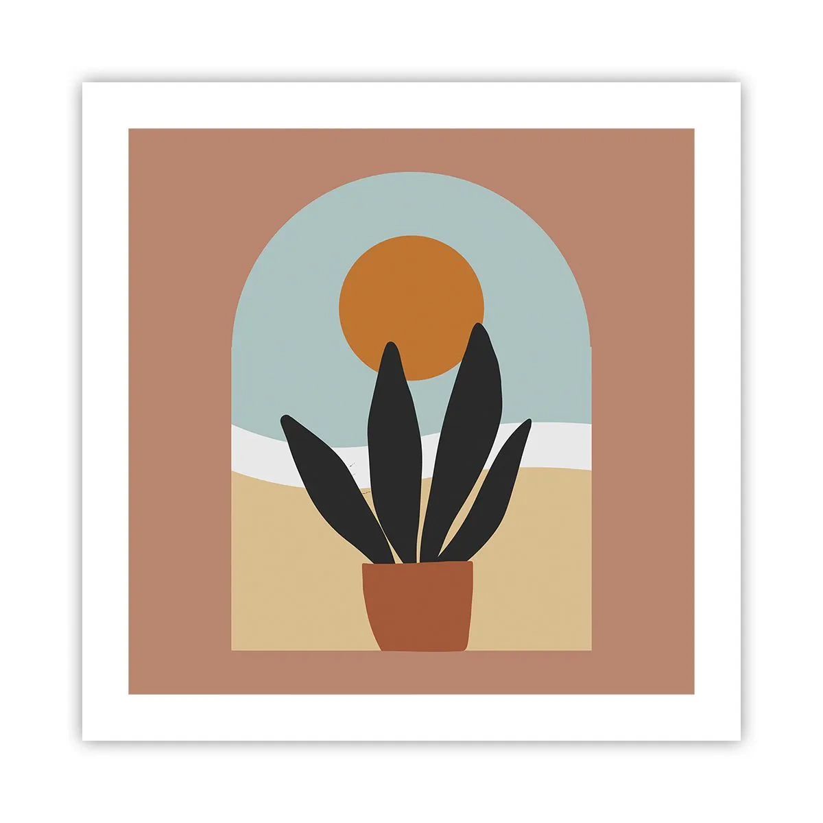 Pôster - Pequenas alegrias - 50x50 cm
