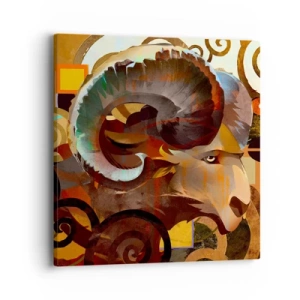 Quadro em tela - Magia - religiões - rituais - 40x40 cm