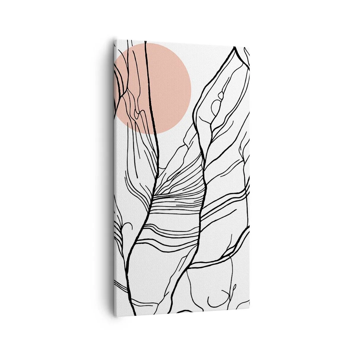 Quadro em tela - Numa rede de galhos - 55x100 cm