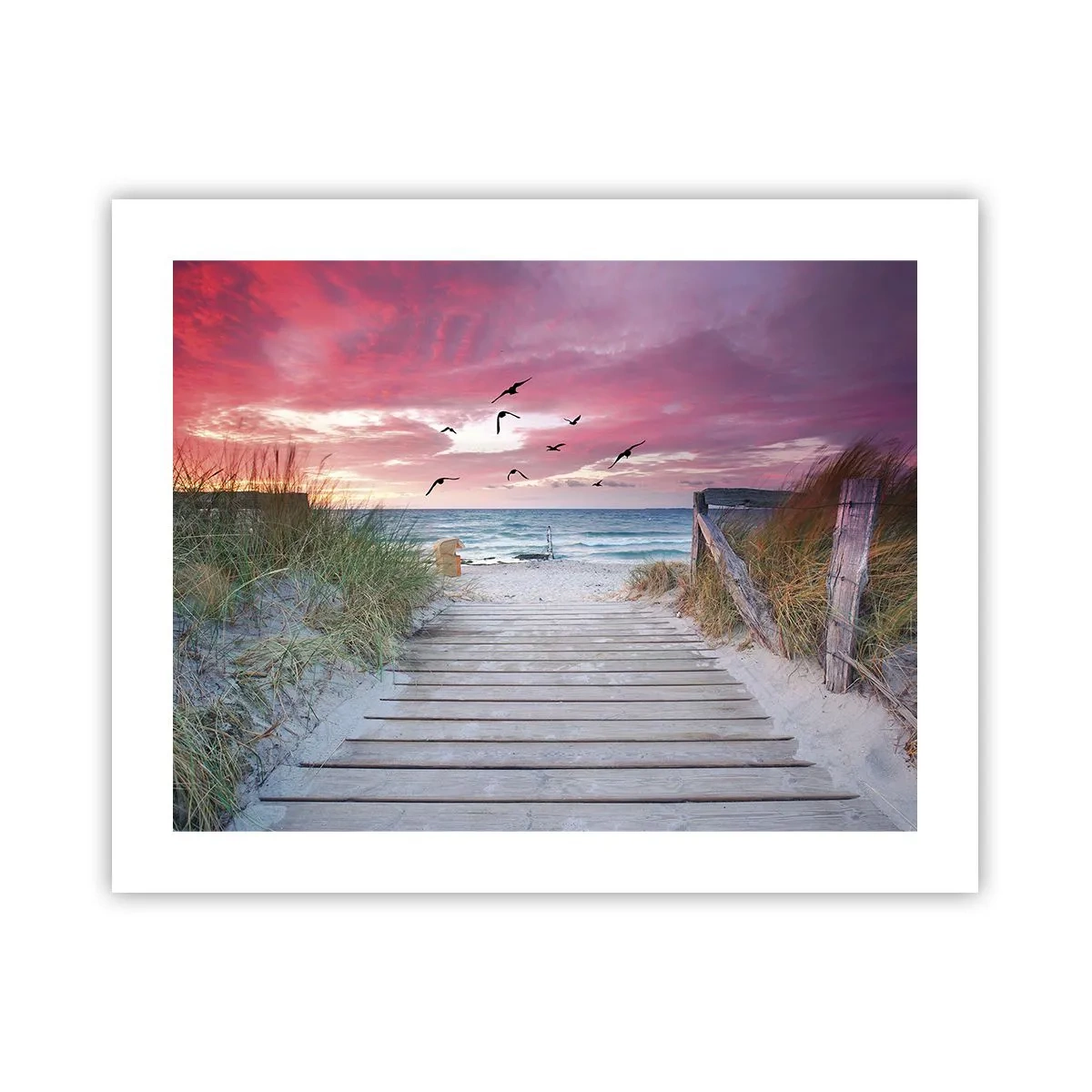 Pôster - Impressão do Báltico - 50x40 cm