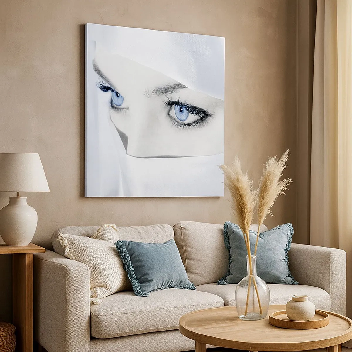 Quadro em tela - Direto das mil e uma noites - 30x30 cm