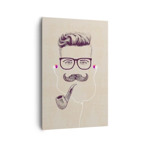 Quadro em tela - Um homem de verdade? - 80x120 cm