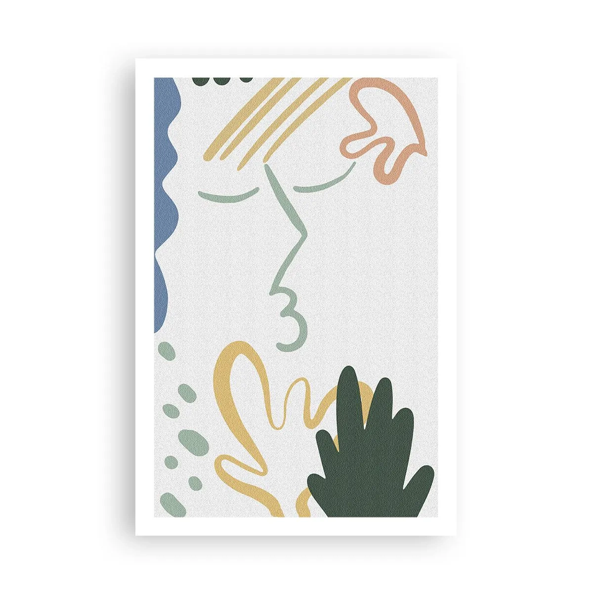 Pôster - Beijo de flores - 61x91 cm