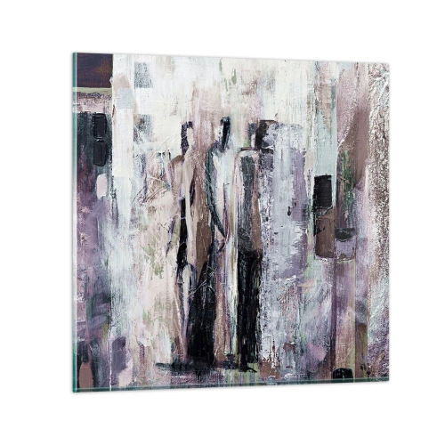 Quadro em vidro - Três misteriosos - 70x70 cm