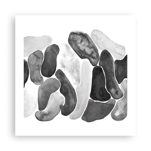 Pôster - Abstração rochosa - 50x50 cm