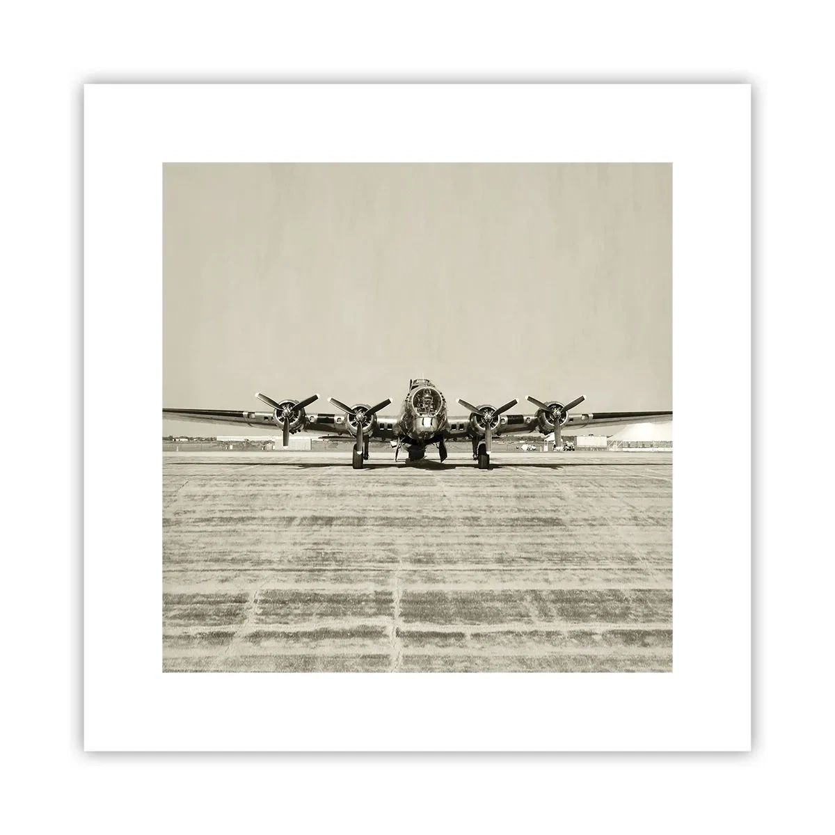 Pôster - Pronto como sempre  - 30x30 cm