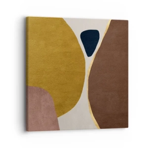 Quadro em tela - Abstração – um lugar no espaço - 30x30 cm