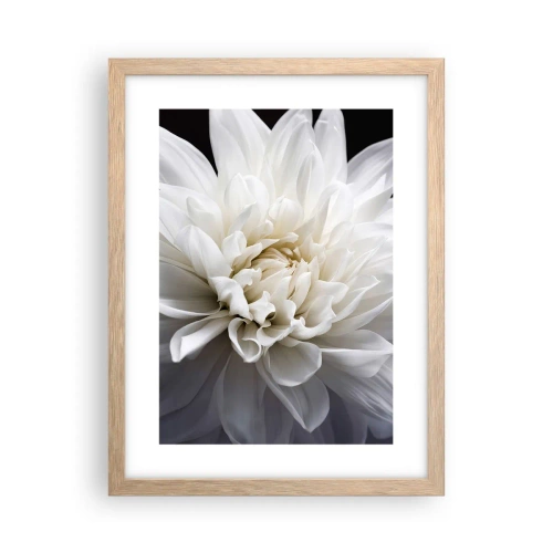 Pôster com moldura de carvalho claro - Manhã da noiva - 30x40 cm