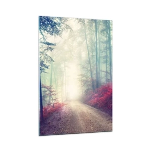 Quadro em vidro - Como é bom acordar cedo - 80x120 cm