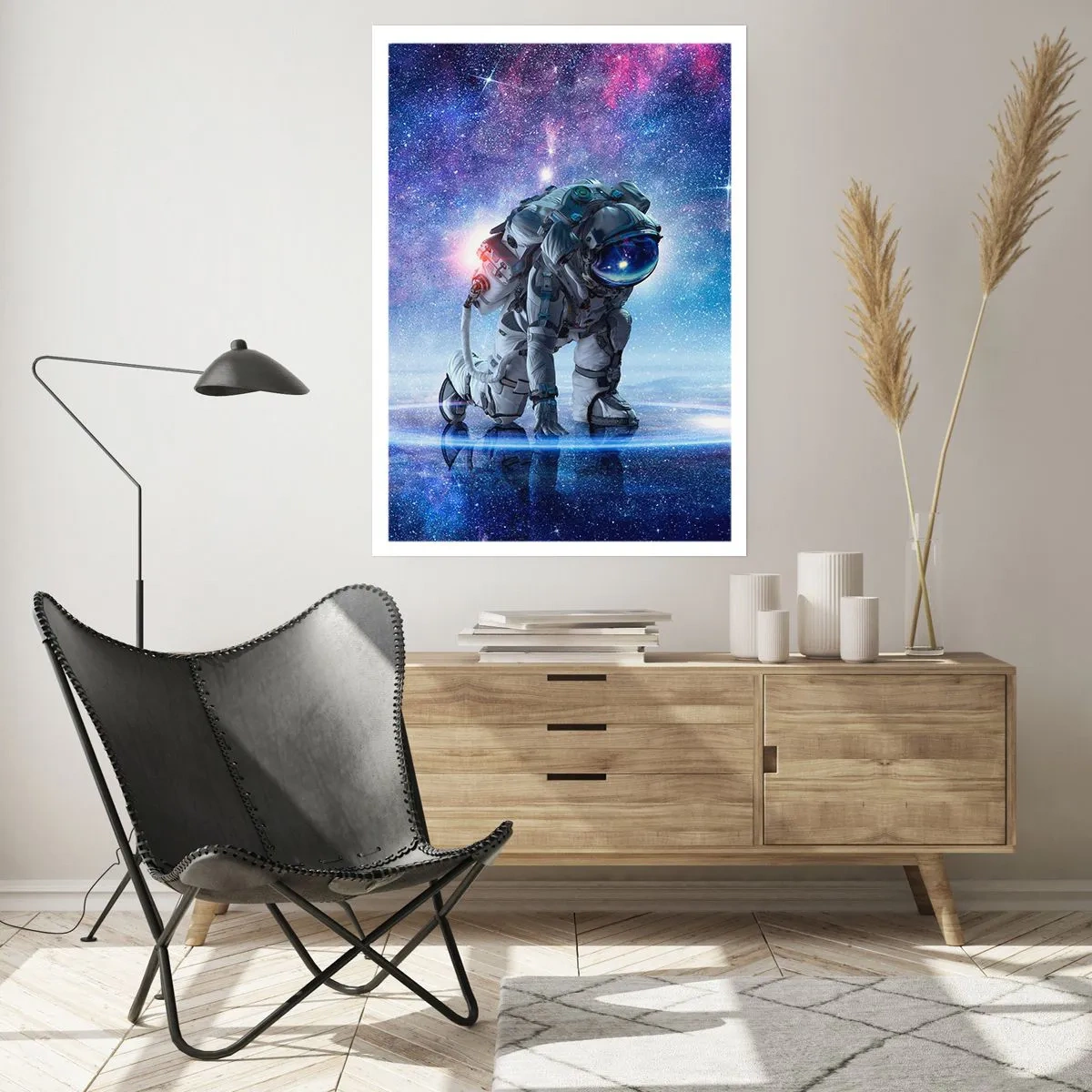 Pôster - Céu estrelado acima de mim - 40x50 cm