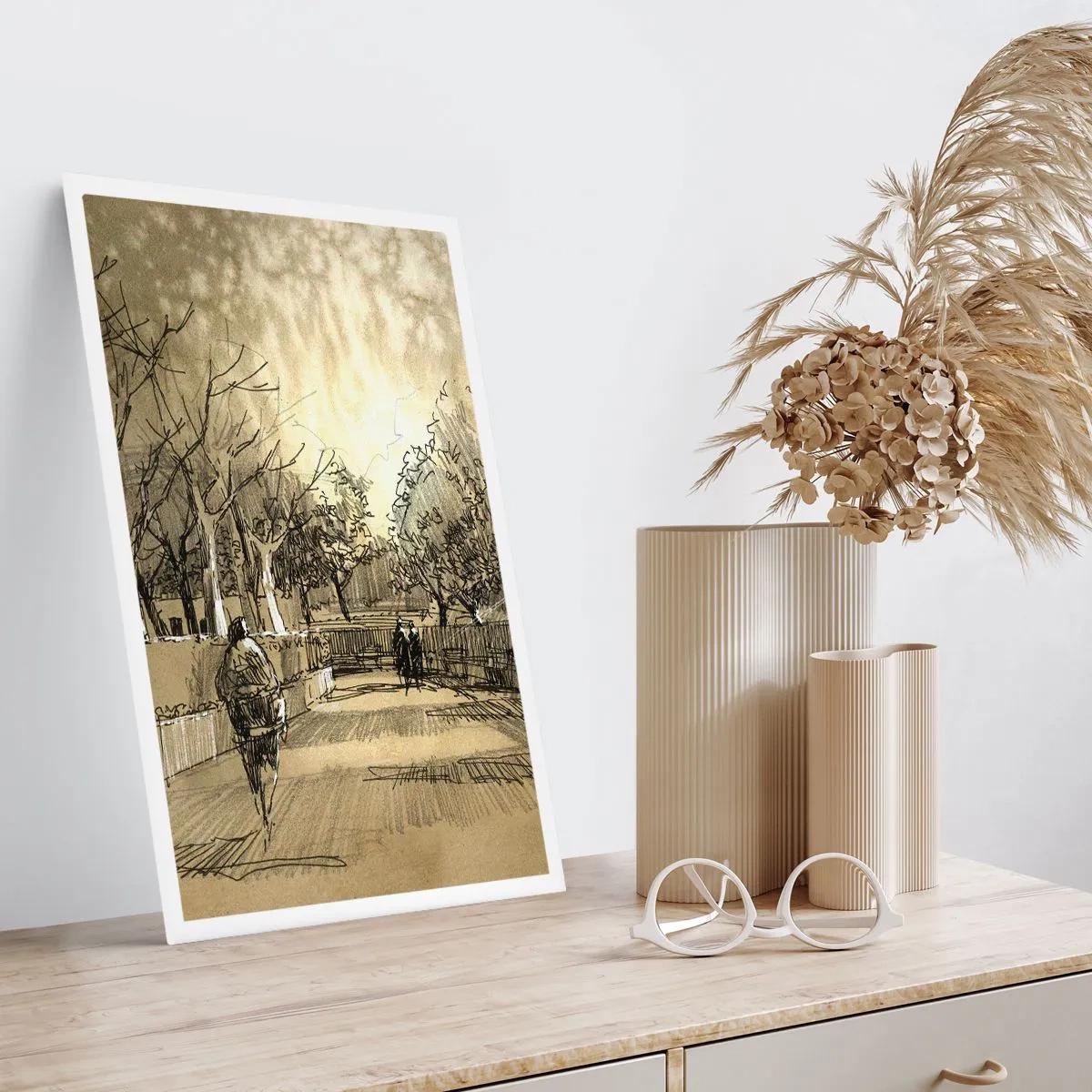 Pôster - Um momento capturado por uma pena - 40x50 cm