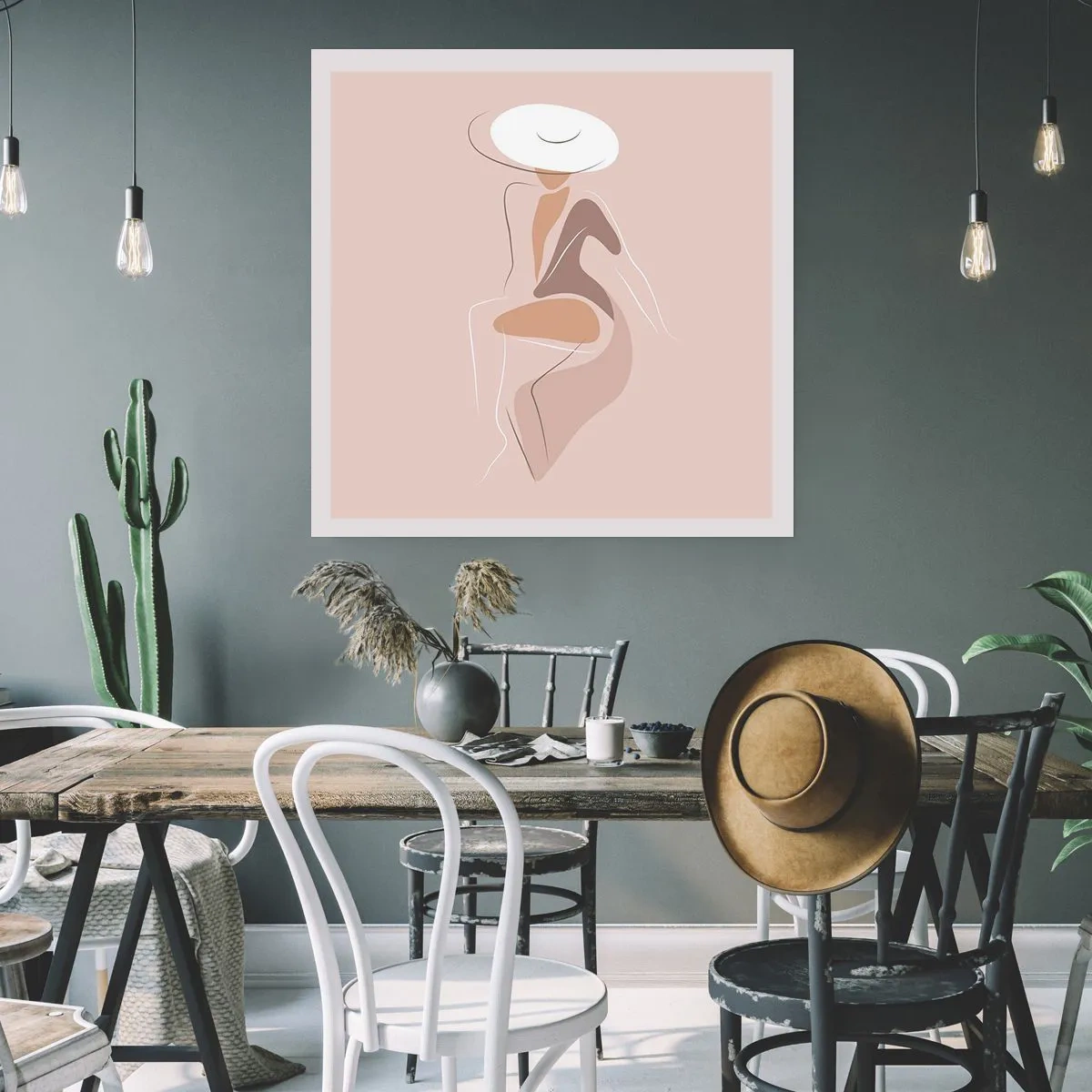 Pôster - Ser uma dama - 40x40 cm