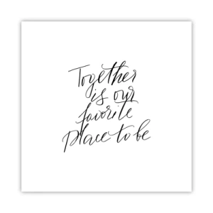 Pôster - Também sente isso? - 30x30 cm