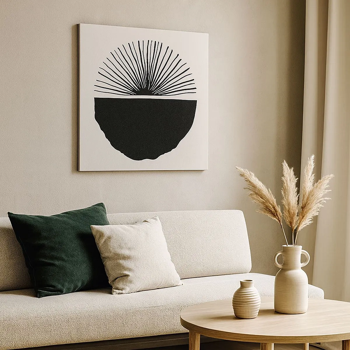 Quadro em tela - Uma gama de possibilidades - 30x30 cm