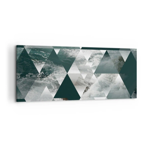 Quadro em tela - Uma perspetiva de cristal - 120x50 cm