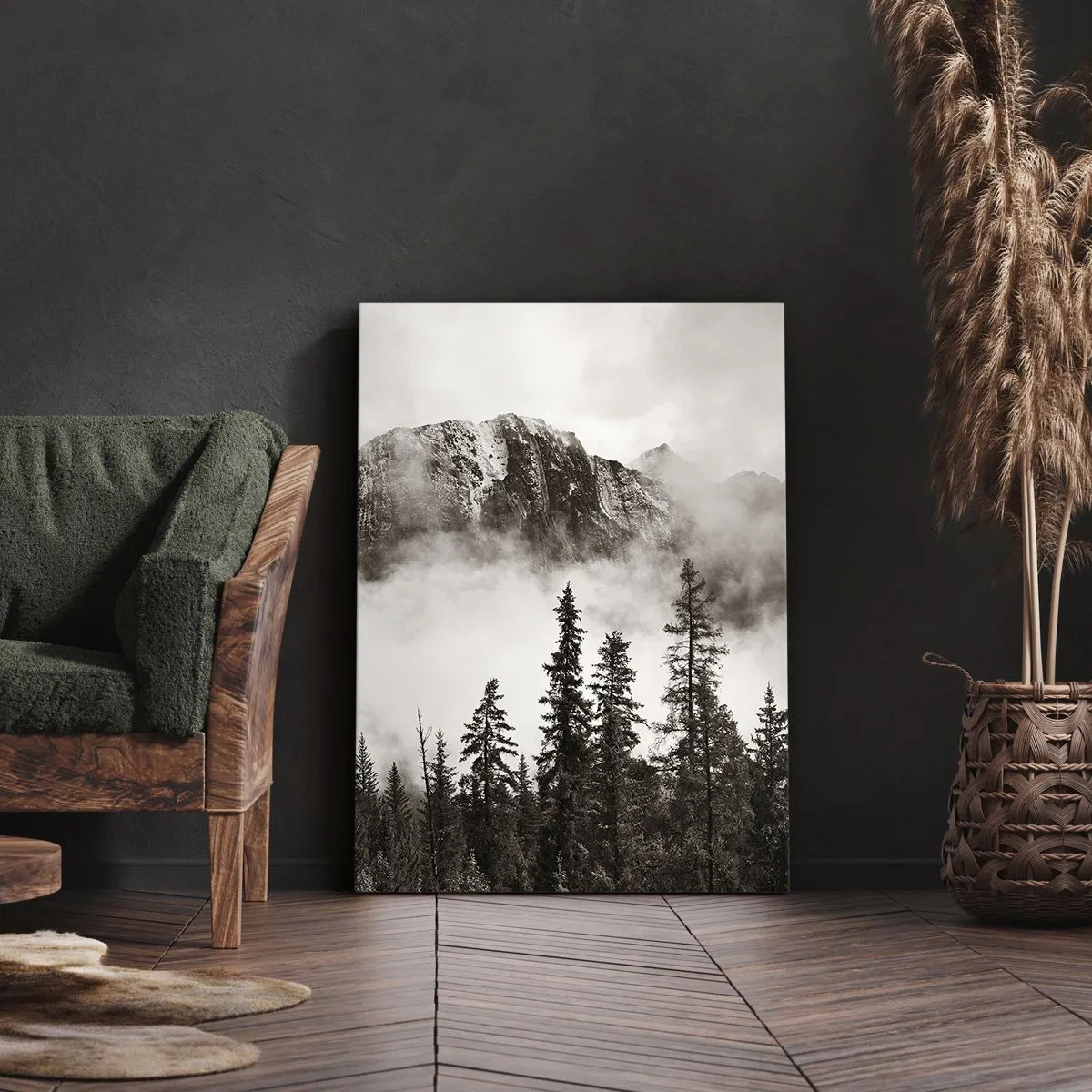 Quadro em tela - O soberano de granito - 50x70 cm