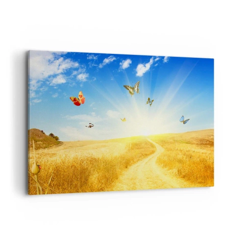 Quadro em tela - E como não amar o verão? - 100x70 cm