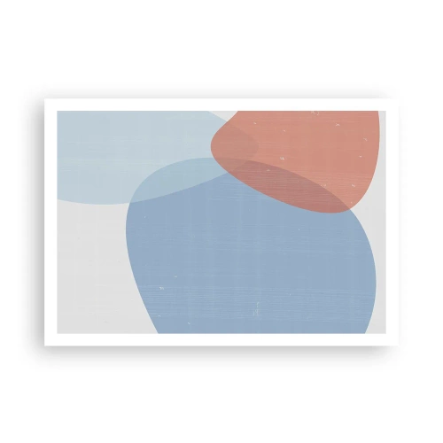 Pôster - Relacionamentos pastel - 100x70 cm