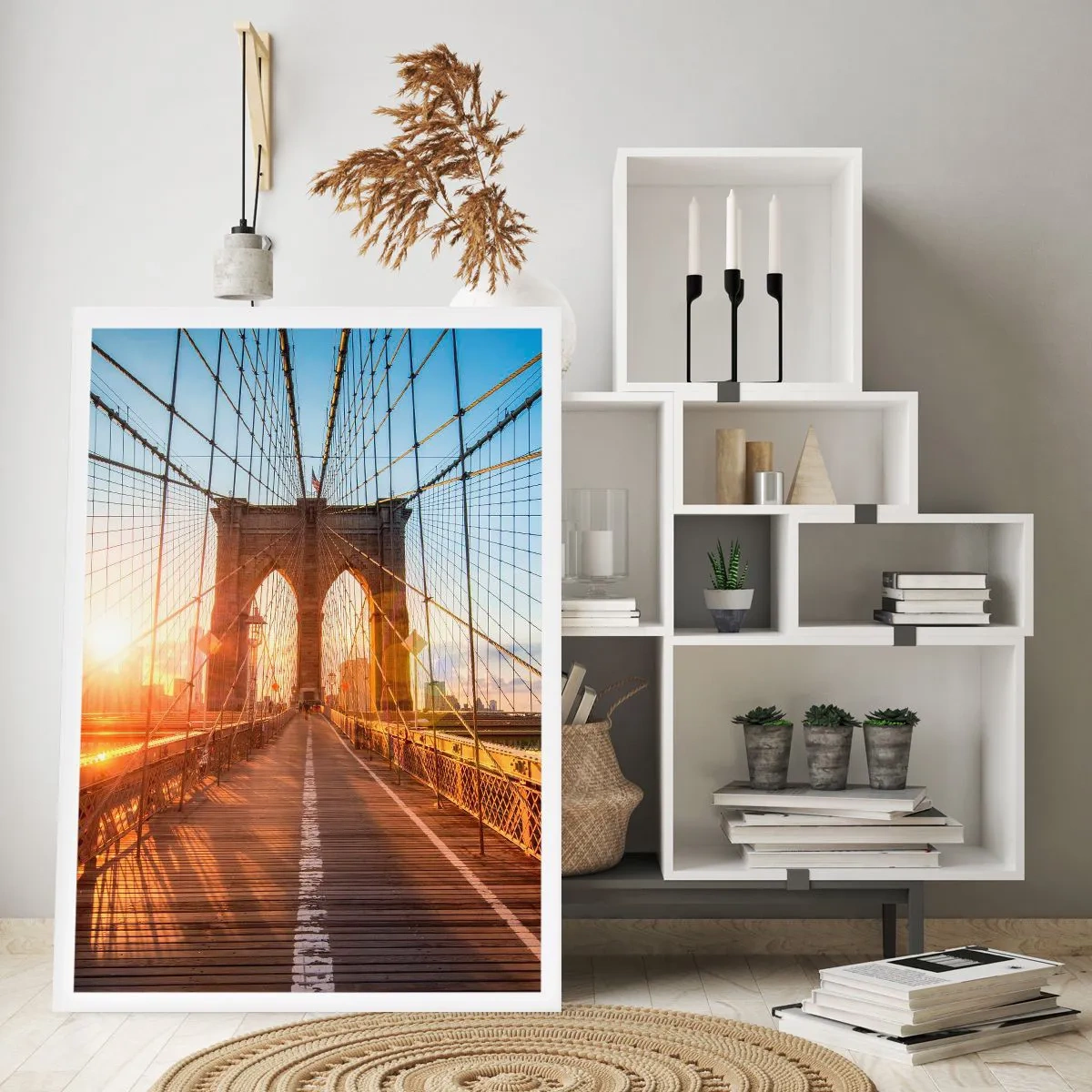 Pôster - Na Ponte Dourada - 61x91 cm