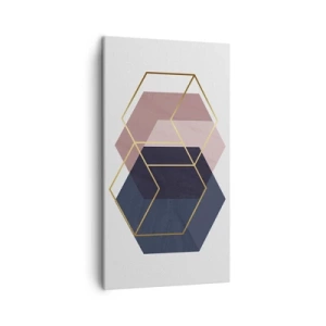 Quadro em tela - O poder da simplicidade - 45x80 cm