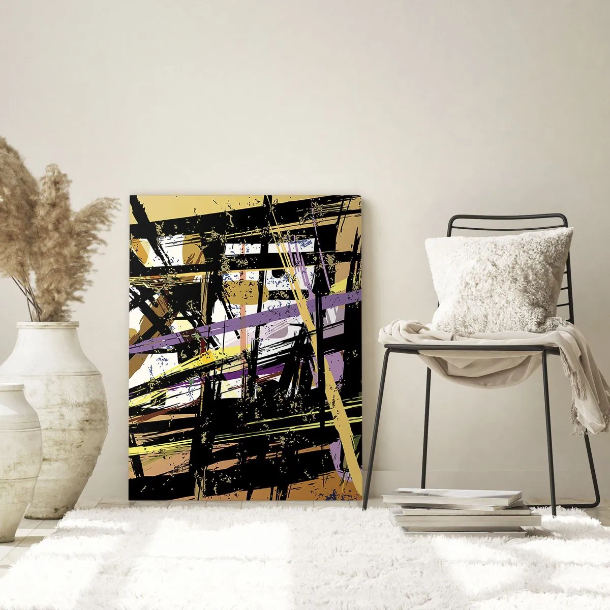 Quadro em vidro - Corte afiado - 50x70 cm