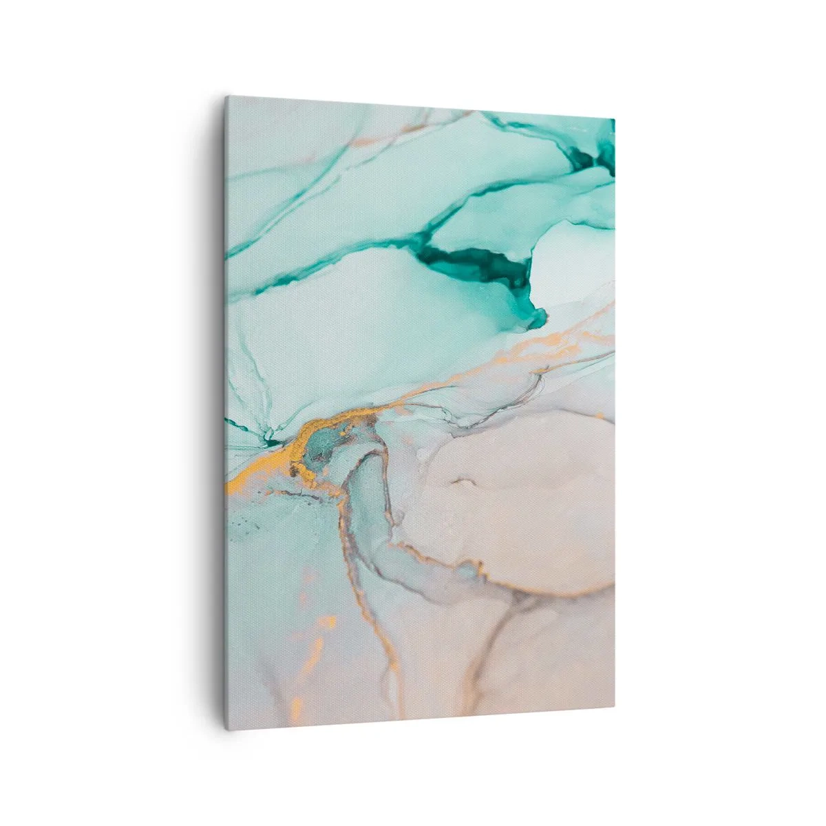 Quadro em tela - Dança das formas e cores - 70x100 cm