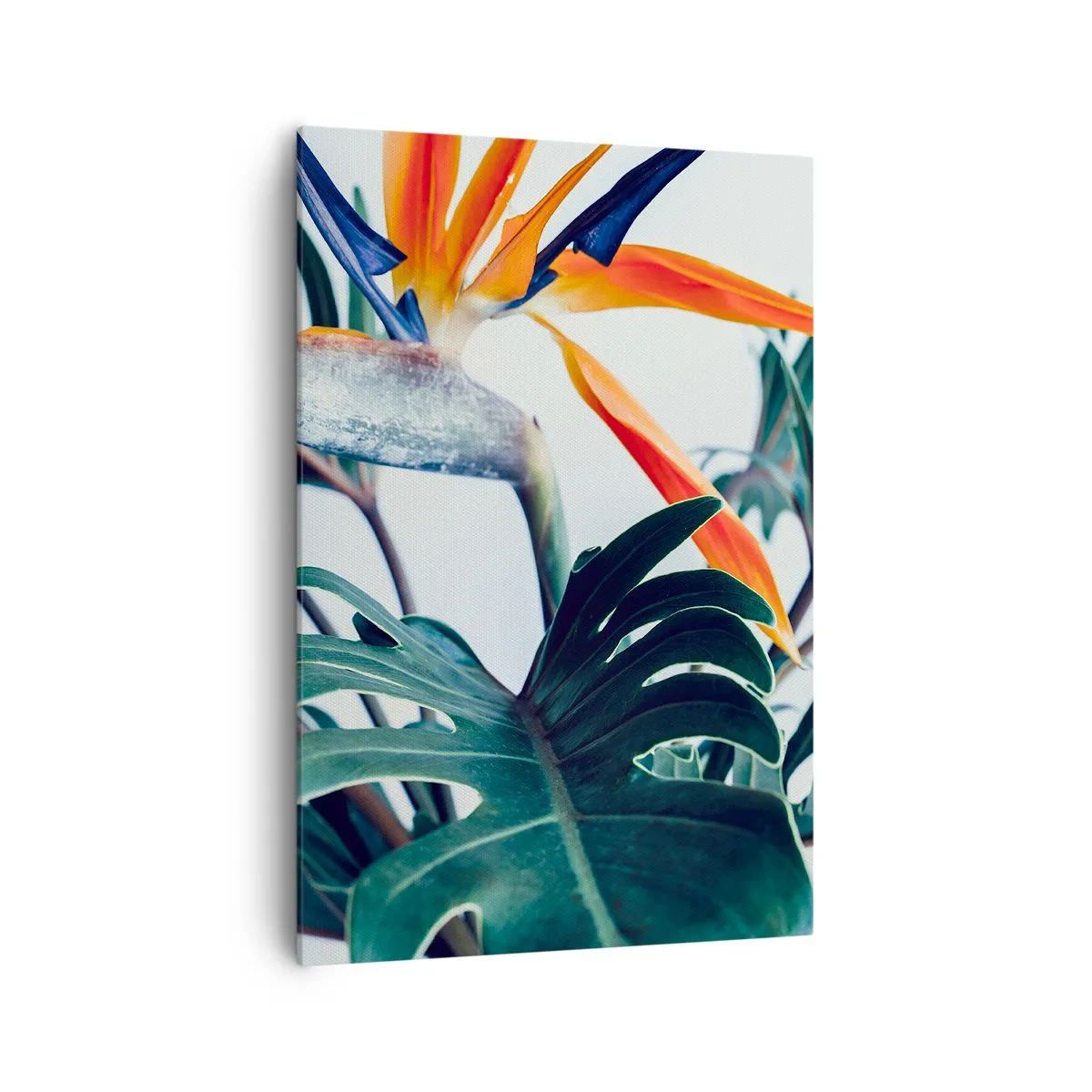 Quadro em tela - Arbusto de passarinho - 70x100 cm