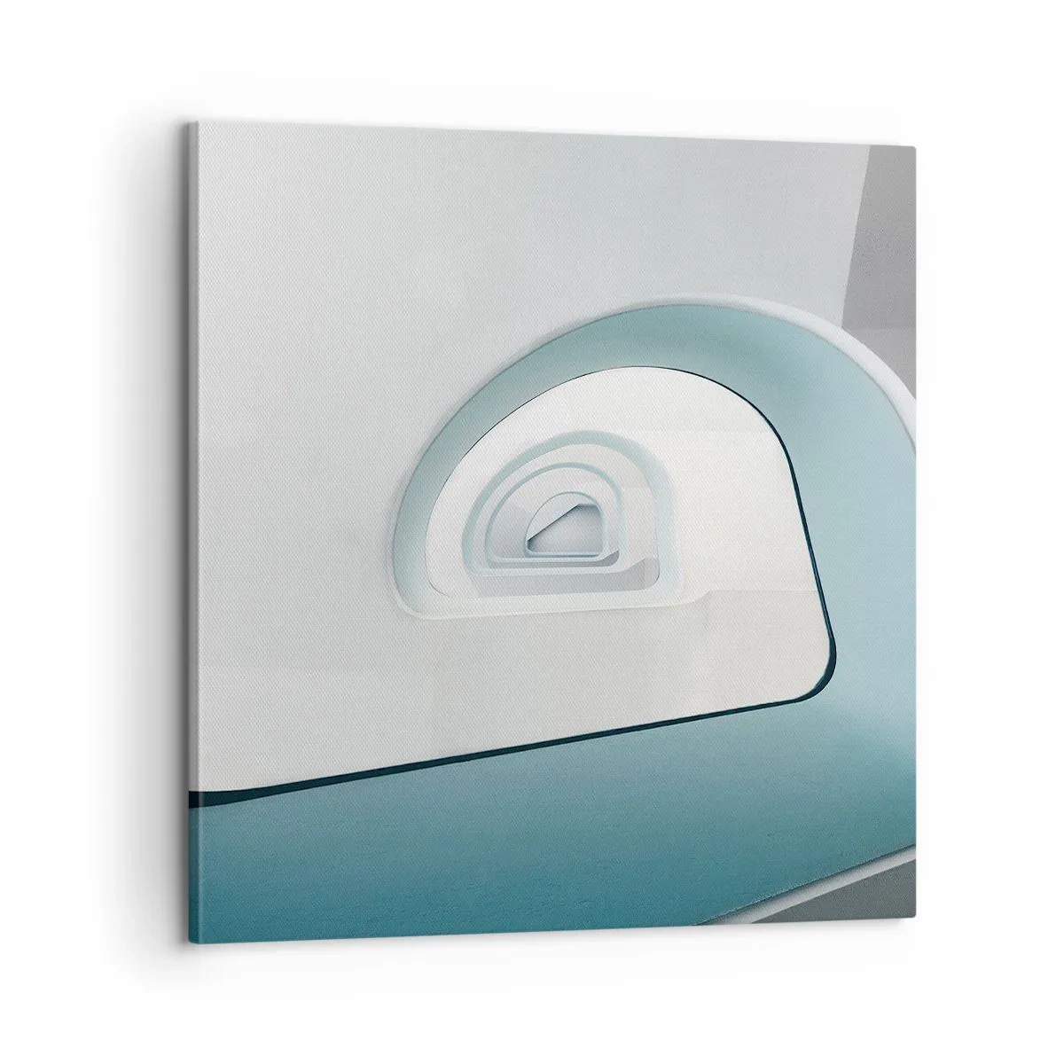 Quadro em tela - Para o fundo do azul - 60x60 cm