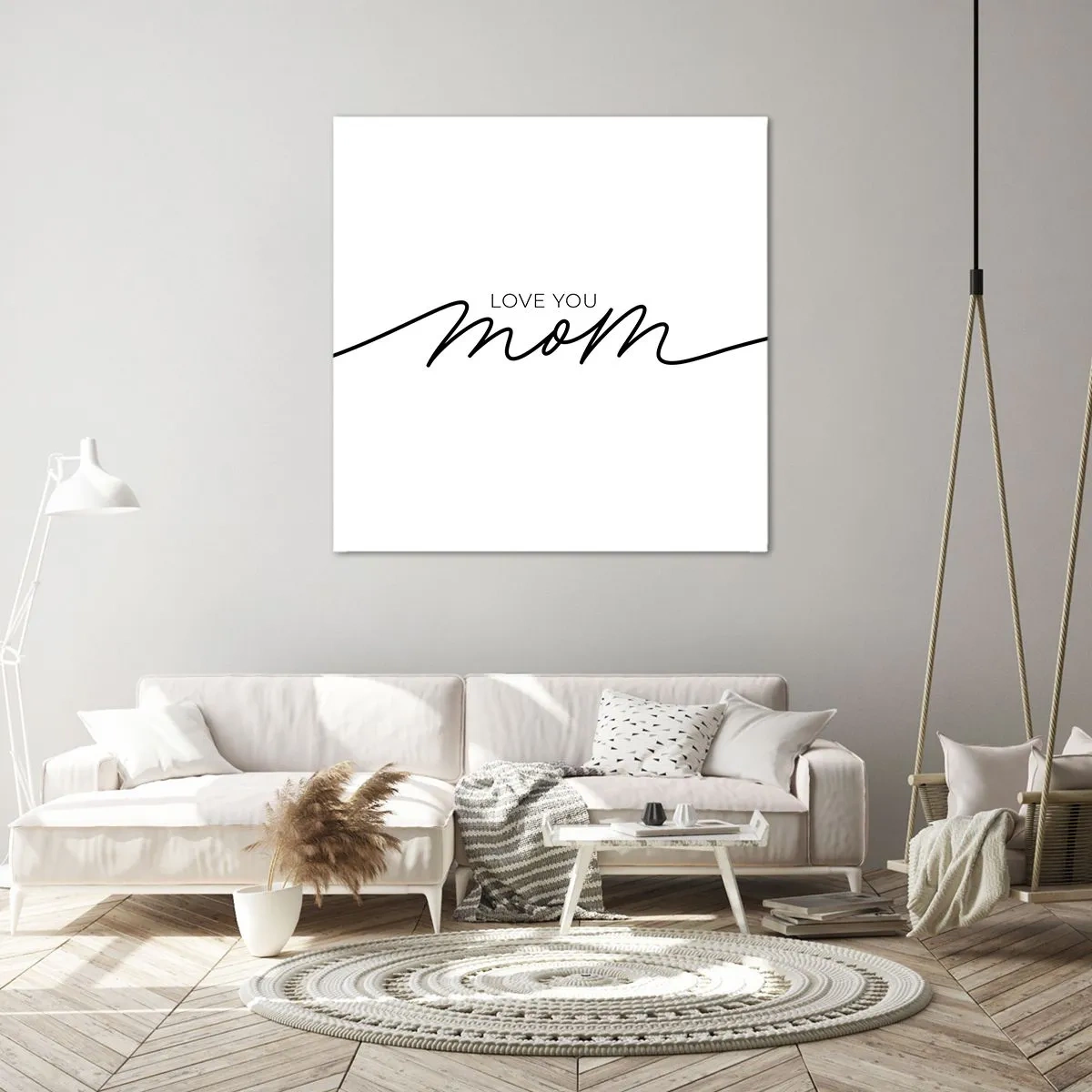 Quadro em tela - Uma grande emoção - 50x50 cm