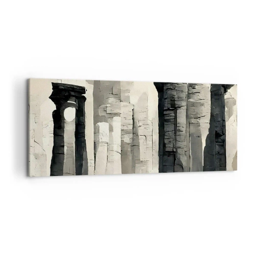 Quadro em tela - A majestade da antiguidade - 100x40 cm