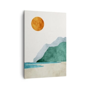 Quadro em tela - Paisagem como deveria ser - 70x100 cm