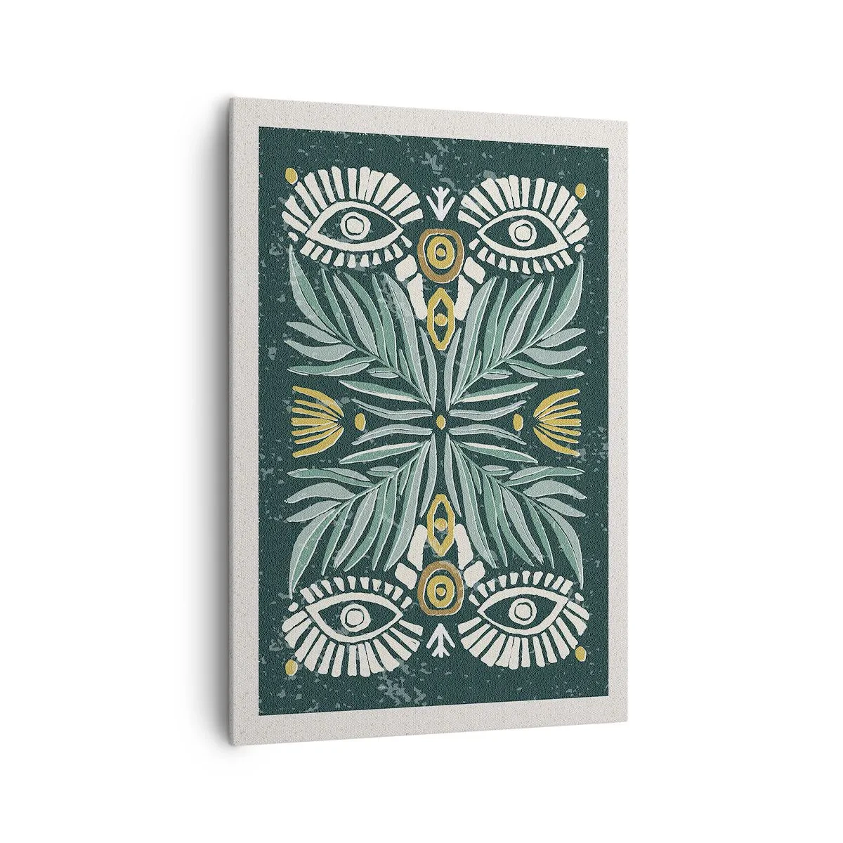 Quadro em tela - Como um recorte folclórico - 70x100 cm