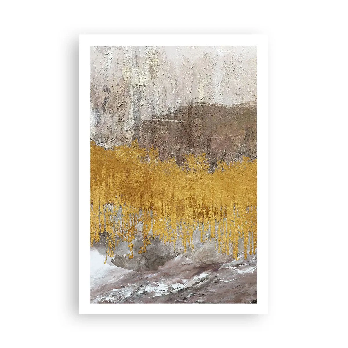 Pôster - Uma explosão dourada - 61x91 cm