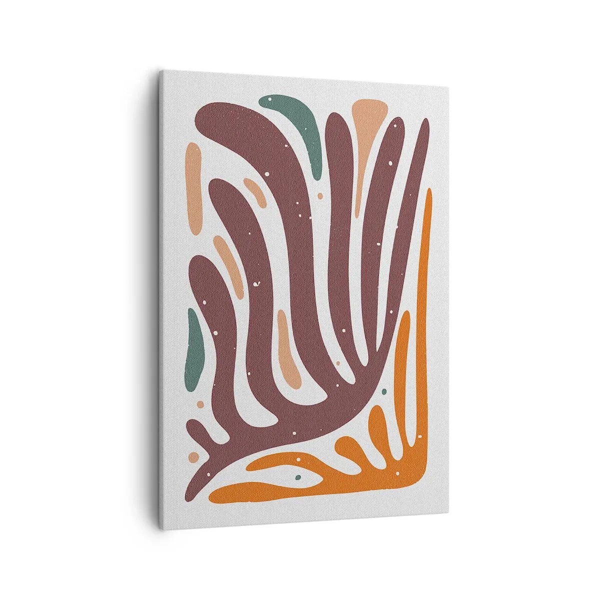Quadro em tela - Composição orgánica radiante - 50x70 cm