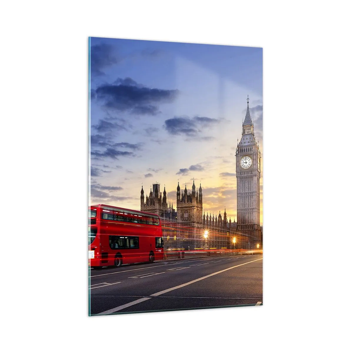 Quadro em vidro - Marcas distintivas - 50x70 cm
