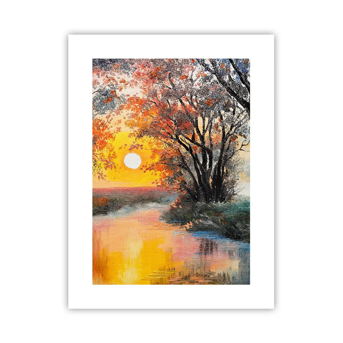 Pôster - Vibrações de outono - 30x40 cm