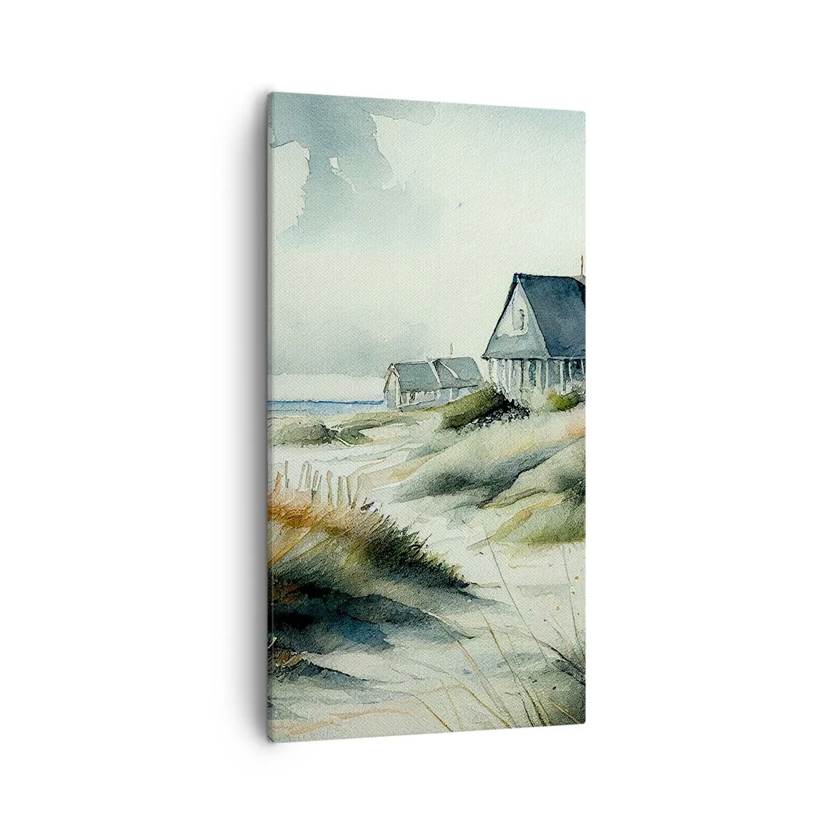 Quadro em tela - Longe da agitação - 55x100 cm