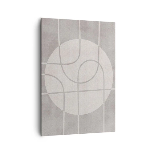 Quadro em tela - Circular e direto - 50x70 cm