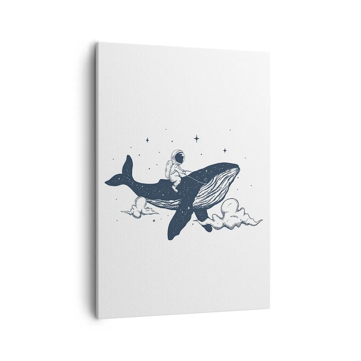 Quadro em tela - Aventura espacial - 50x70 cm