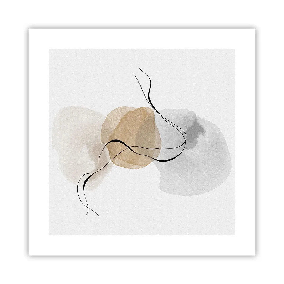 Pôster - Contas ao vento - 40x40 cm