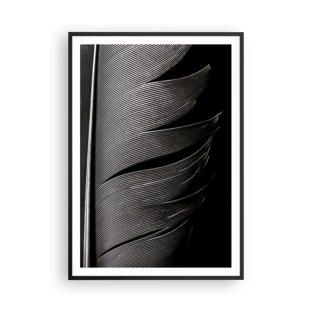 Pôster com moldura preta - A caneta – um design maravilhoso - 70x100 cm